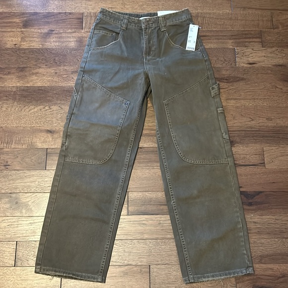 Urban Outfitters BDG Bella Baggy Carpenter in Brown size 27 - Picture 2 of 9